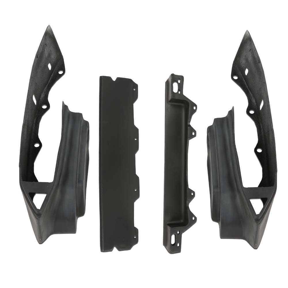G-PLUS Rear Bumper Filler Compatible with Cadillac Deville 1980-1992/ Fit for Cadillac Fleetwood 1980-1992 /Fit Cadillac Brougham 1980-1992 Bumper Fillers Set of 4