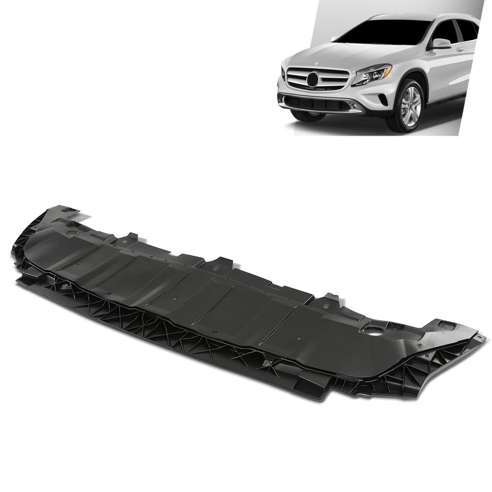 G-PLUS Front Bumper Engine Splash Shield Compatible with Benz GLA250 X156 2014-2017,Not Fit Sport Package or AMG Appearance Package Bumper Cover MB8850036, 1568850236