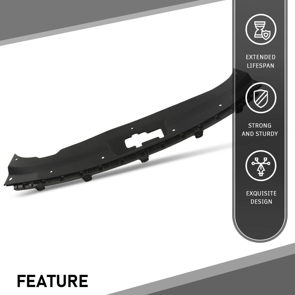G-PLUS New Radiator Support Cover Compatible with Hyundai Velo ster Rally Edition 2016/Hyundai Velo ster Turbo 2013-2017 /Hyundai Velo ster Turbo R-Spec 2014-2017 863532V500