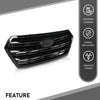 G-PLUS Front Grille Grill Chrome Compatible with Subaru Outback 2020-2022 91121AN08A Painted Trim
