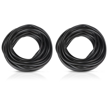 G-PLUS Fender Flare Rubber Seal 60 Feet（18.288m） Fender Flare Edge Trim, Fender Flare Gasket Universal Fit for Car and Truck Wheel Wells