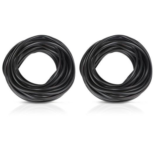 G-PLUS Fender Flare Rubber Seal 60 Feet（18.288m） Fender Flare Edge Trim, Fender Flare Gasket Universal Fit for Car and Truck Wheel Wells