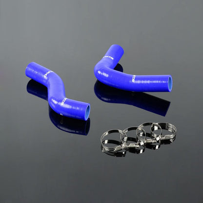 G-PLUS Silicone Radiator Coolant Tube Kit Clamps Compatible With Subaru Impreza GC8 GF8 STI EJ20 WRX 1996-2000,Blue