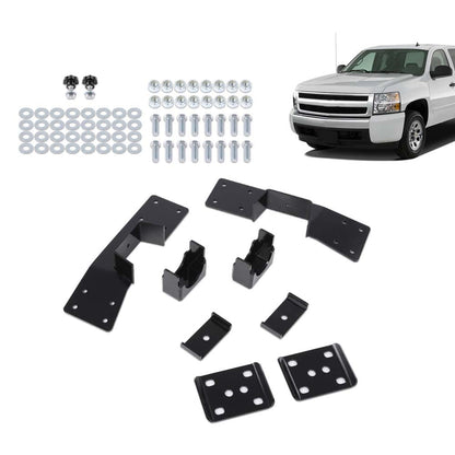 G-PLUS 6" Rear Axle Lowering C Notch & Flip Kit Compatible with Chevy Silverado Sierra Pickup 99-06/1999-2007 Classic 1/2 Ton - Chevy Silverado & GMC Sierra Trucks