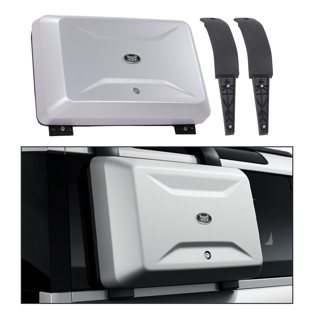 G-PLUS Exterior Side Mounted Gear Storage Box ABS Carrier Compatible With Land Rover Defender 2020 2021