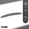 G-PLUS TPE Dash Defrost Vent Cover Cap Compatible with Dodge Ram 1500 2002-2005/ Fit Ram 2500 3500 2003-2005 Upper Dashboard Panel Grey