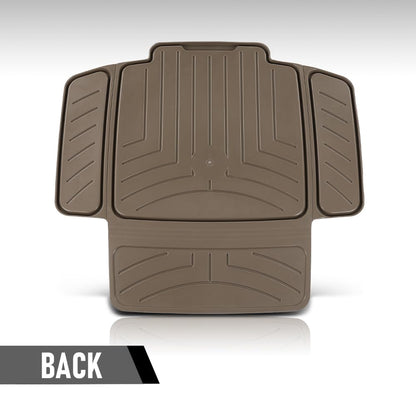 G-PLUS Child Car Seat Protector Compatible with Under virtually Any Rear or Forward-Facing Child car seat or Booster Brown