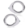 G-PLUS Fog Light Trim Compatible with 2013-2015 ES300h/ES350 Base 8148133040 LX1039104 8148233050 LX1038104 Chrome and silver Left Driver and Right Passenger Side Fog Light Trim