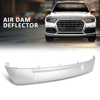 G-PLUS Front Air Dam Deflector Lower Valance Apron, Compatible with Audi Q5 2018-2020, 80A807531TB2, AU1095109
