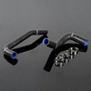 G-PLUS Silicone Radiator Hose Pipe Kit Compatible with Jeep Wrangler YJ/TJ 2.4L 4.2L 1987-2006 3-Ply Nylon Silicone 4.5mm Thickness Black