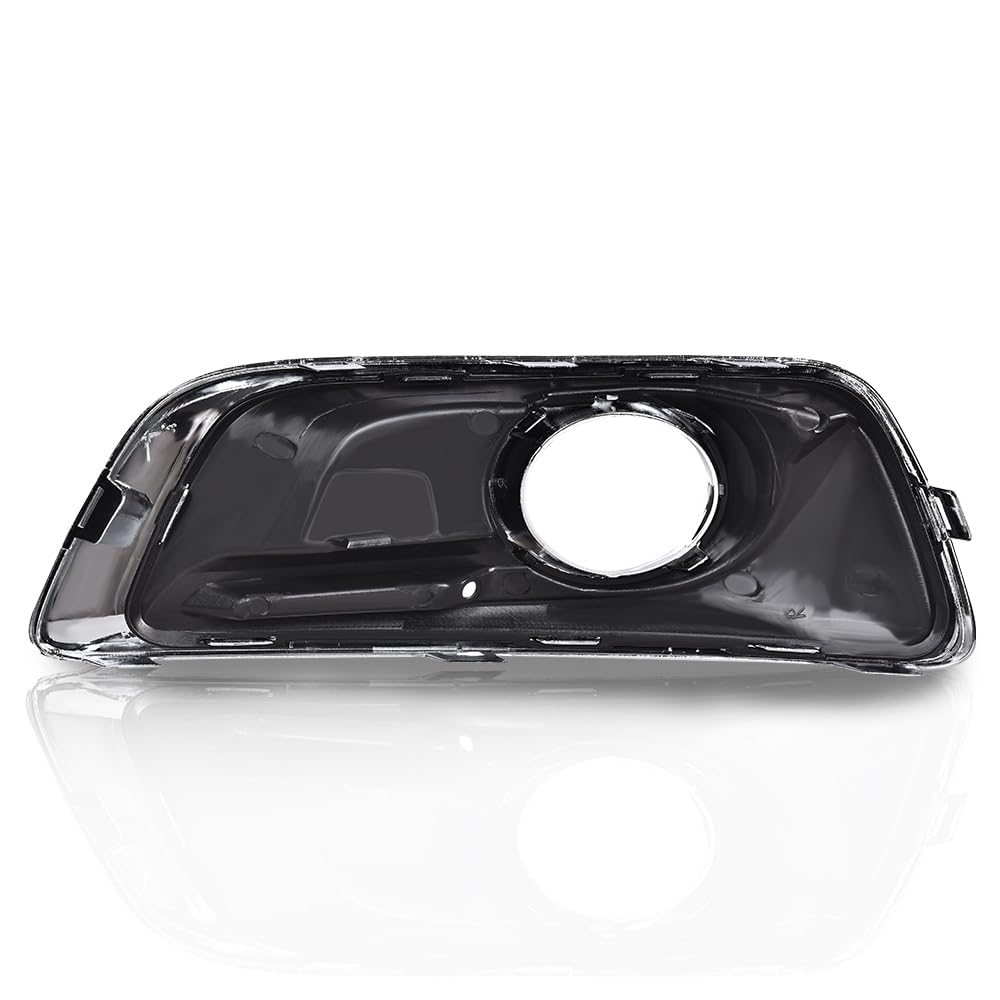 G-PLUS Front Bumper Fog Light Cover Driver and Passenger Side Compatible with Chevy Malibu Eco 2013-2014,Fit Chevy Malibu 2013-2015,Fit Chevy Malibu Limited 2016 Fog Lamp Cover GM1039136 GM1038136
