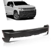 G-PLUS Primered Steel Front Bumper Face Bar Compatible with Chevy Silverado 1500 2019-2022,Fit Models Without Park Assist Only,Fit 2022 Limited (LTD) Old Style Models Only