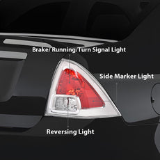 G-PLUS Halogen Tail Light Set 2PCS for Ford Fusion S SE SEL 2006-2009 Product Features