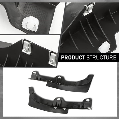 G-PLUS Pair Front Fender Splash Shield, Compatible with Audi Q5 2009-2017, Extension Wheel Spoile, Left Driver & Right Passenger Side 2PCS, 8R0853887, 8R0853888