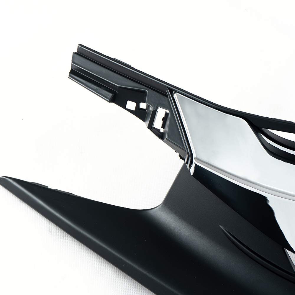 G-PLUS Factory Style Gloss Front Upper Bumper Grille Hood Compatible With CIVIC 16-18 GRILLE （Chrome）