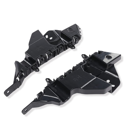 G-PLUS Black Front Bumper Mounting Retainer Bracket Left Right Pair Compatible with Chevy Trax 2017-2022 42566652 42566653 GM1042157 GM1043157