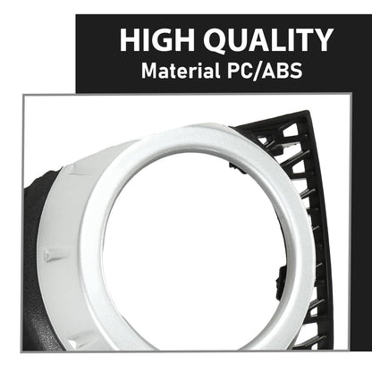 G-PLUS Fog Light Fog Lamp Bezel Trim Front LH RH Compatible with Land Rover Range Rover 2010-2013