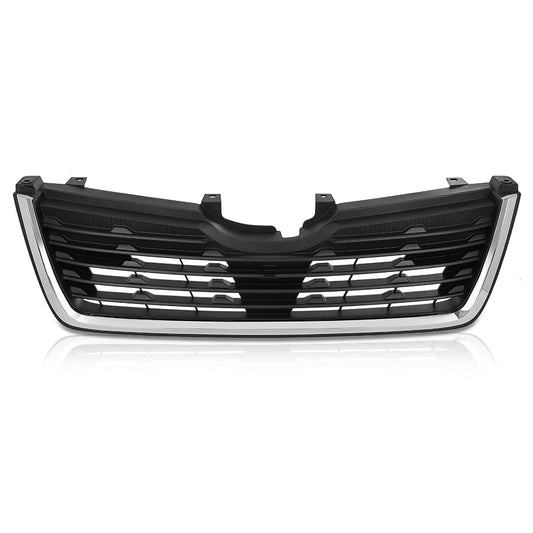 G-PLUS Front Bumper Grille Grill W/Chrome Trim Compatible with Subaru Forester 2019-2021 91121SJ110