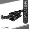 G-PLUS Hood Hinge & Sping Set Fit Chevy GMC Truck 1973-1980 Suburban Blazer Jimmy Left & Right Black