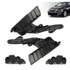 G-PLUS Bumper Bracket Retainers Front 4PC Beam Mount Support Compatible with Altima Sedan 2013 2014 2015 62059-3TA0A 62058-3TA0A 62221-3TA0A 62220-3TA0A