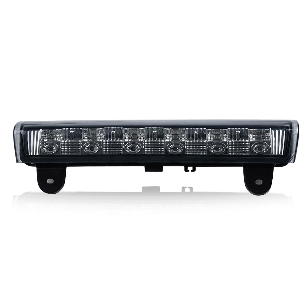 G-PLUS LED Third Brake Light Compatible with Chevy Suburban/Tahoe 2000-2006,Fit GMC Yukon 2000 2001 2002 2003 2004 2005 2006 3RD Stop Tail Lamps Smoky Lens Chrome Housing
