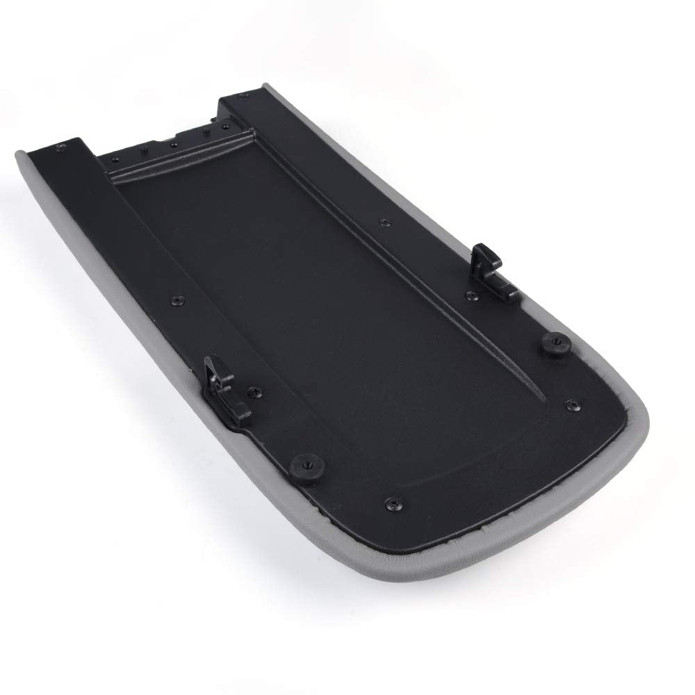 G-PLUS Center Console Lid Cover Compatible with 1997-2001 Explorer Mountaineer 2001-2002 Sport Trac Light Grey