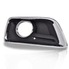 G-PLUS Front Bumper Fog Light Cover Driver and Passenger Side Compatible with Chevy Malibu Eco 2013-2014,Fit Chevy Malibu 2013-2015,Fit Chevy Malibu Limited 2016 Fog Lamp Cover GM1039136 GM1038136