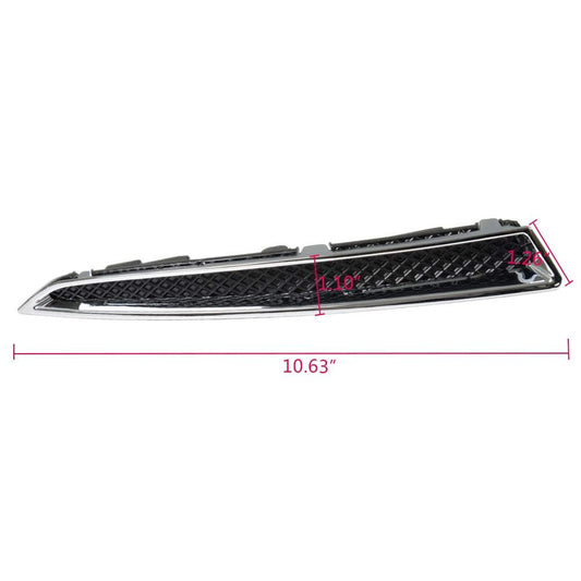 G-PLUS Left Right Headlight Lower Trim Molding Grille Replacement Compatible with Ford Escape S Sport Utility 4-Door 2013 2014 2015 2016 CJ5Z13008D CJ5Z13008C
