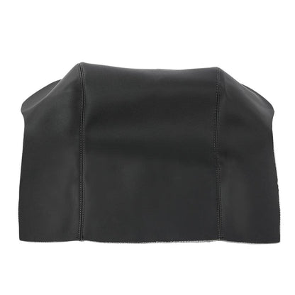 G-PLUS Real Leather Console Lid Armrest Cover Compatible with 2011-2016 Ford F250 Super DutyBlack