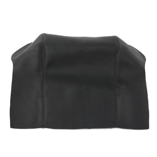 G-PLUS Real Leather Console Lid Armrest Cover Compatible with 2011-2016 Ford F250 Super DutyBlack
