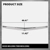 G-PLUS Hood Molding Trim Moulding Chrome Compatible with Cadillac Escalade/ESV 2015-2020, Fit for Models Without Sport Package 22956470, GM1235129