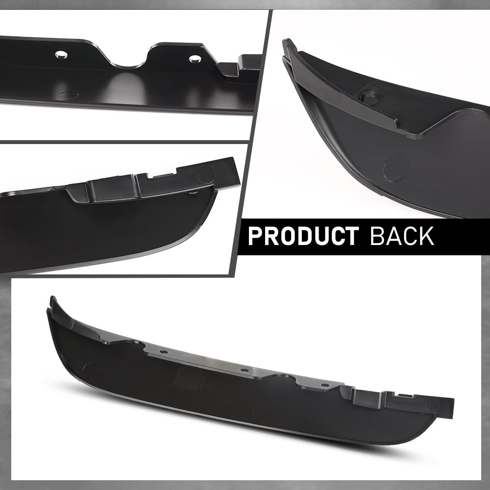 G-PLUS Pair Front Lower Bumper Air Deflector, Compatible with Land Range Rover Evoque (submodel: Prestige, Pure) 2012-2015 Spoiler Valance Air Dam Deflector LR026536, LR026537