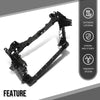 G-PLUS Radiator Core Support Front Frame Panel Compatible with Porsche Cayenne 2019 2020 2021 2022 2023 9Y0805594R, 9Y0 805 594 R Black