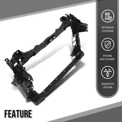 G-PLUS Radiator Core Support Front Frame Panel Compatible with Porsche Cayenne 2019 2020 2021 2022 2023 9Y0805594R, 9Y0 805 594 R Black