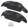 G-PLUS Rear Wheel Well Liner Guards Kit Compatible with Ford F150 Pickup Truck 2021, Rear Fender Mud Flaps Left & Right, ML3Z9927886A, Black