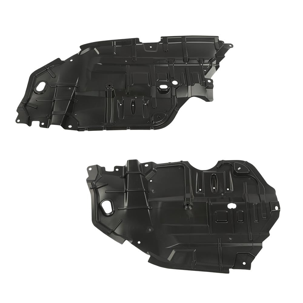 G-PLUS Front Engine Splash Shield Under Cover Compatible with 2012-2014 Camry Front Center Under Cap Left & Right Side Replacement