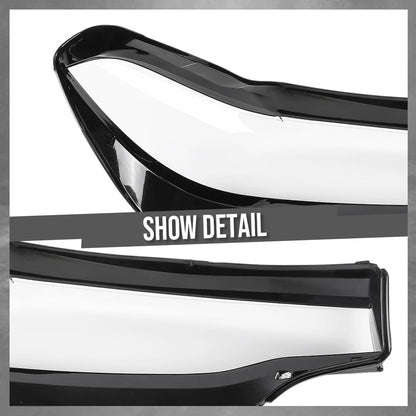 G-PLUS Headlight Lens Cover Compatible with BMW X7 X7M G07 2019-2022 Left Side Front Headlamp Lens Cover Clear