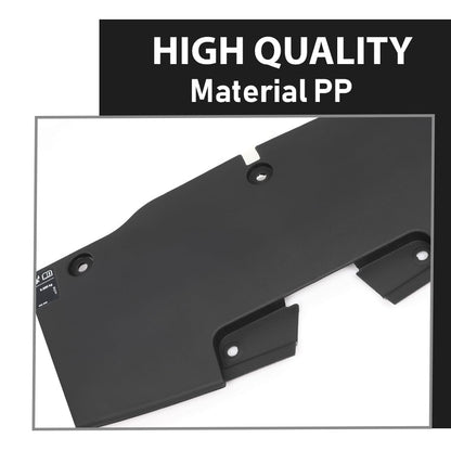 G-PLUS Front Compartment Sight Shield Compatible with Buick Envision 2016 2017 2018 2019 2020 84413364, GM1224152, 23259237 Black