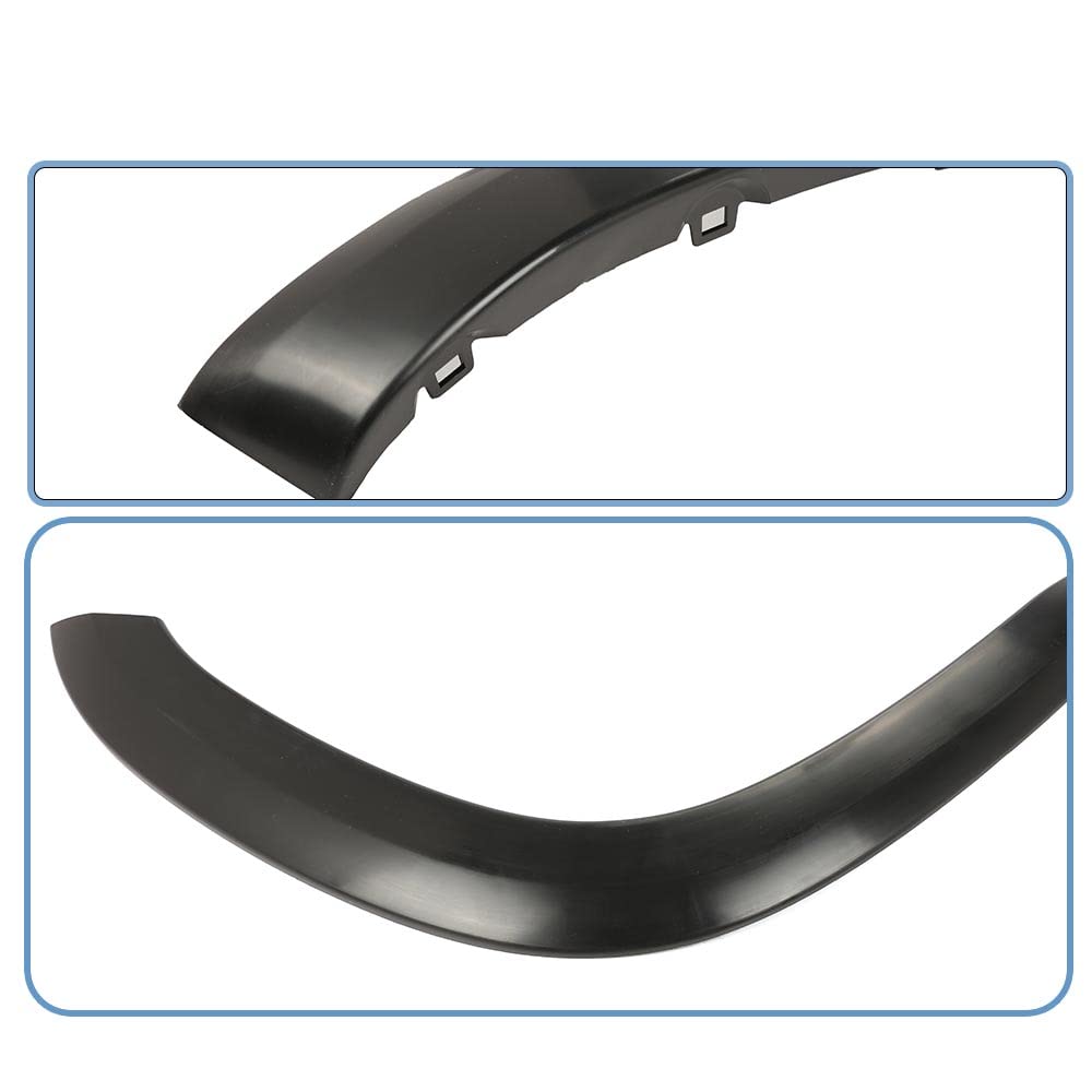 G-PLUS Front Right Fender Flare Compatible with Toyota RAV4 2006-2012 Wheel Arch Cover Trim, 7587204060, TO1290109