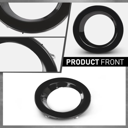 G-PLUS Fog Light Bezel Cover Ring Pair Left & Right Compatible with Land Rover Range Rover 2002-2009