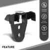 G-PLUS Front Bumper Bracket Holder, Compatible with Audi A6 A6 Quattro S6 RS6 A7 Quattro S7 RS7 2012-2018, 4G0-807-333, 4G0807333