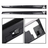 G-PLUS Side Skirt Extensions Compatible with Honda Civic 4 Door Sedan 2016-2019 Side Skirt Extension Rocker Panel Driver Passenger Side Matte Black