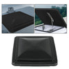 G-PLUS 14" x 14" Replacement Roof Vent Cover Camper RV Trailer Fit for Ventline pre-2008 and Elixir Style Pin 1994 and Newer Black 3pcs Accessories is not assembled