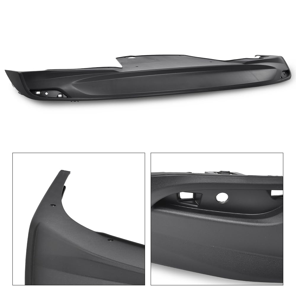 G-PLUS Air Dam Deflector Lower Valance Apron Rear Textured Compatible with Chevy Malibu Hybrid 2016-2019/Fit Chevy Malibu LS 2016-2023 84078809, GM1115129C