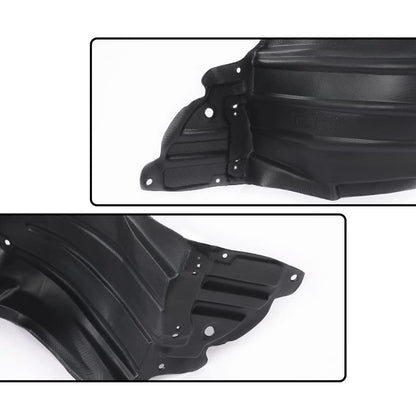 G-PLUS Front Inner Fender Liner Splash Shield Compatible with Toyota Yaris 2007-2012 Driver & Passenger Side 53875-52180 53876-52180 TO1250120 TO1251120