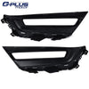 G-PLUS Fog Driving Light Lamp LED DRL Compatible With 2017-2018 Honda CRV CR-V,Front Bumper Fog Lamp Assembly Super Bright LED W/Bezel + Wiring Kit Left & Right Side