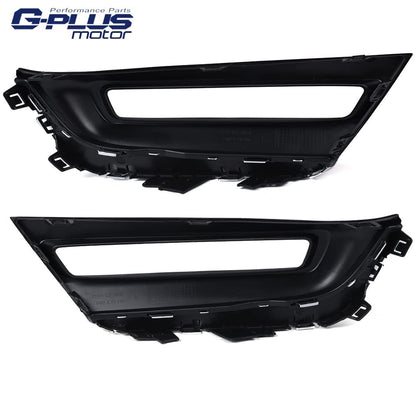 G-PLUS Front Bumper LED Fog Lights Compatible With 2018-2019 Honda Accord Sedan,Fog Lamp Daytime Running Light w/Bezel + Wiring Kit Left & Right Side