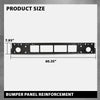G-PLUS Bumper Panel Reinforcement Compatible with Dodge Ram 1500 2019 2020 2021 2022 2023 2024 Black 68313531AA Black