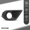 G-PLUS Fog Light Bezel Cover Right Side Compatible with Subaru Forester 2.5i Model 2014-2016,Not Fit XT Models,Not Fit Forester 2.0XT Model 57731SG020, SU1039108