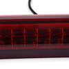 G-PLUS High Mount LED 3rd Brake Light Compatible with 2014-2018 Chevy Silverado GMC Sierra Rear Tail Cargo Lamp Waterproof Chrome Housing Red Lens